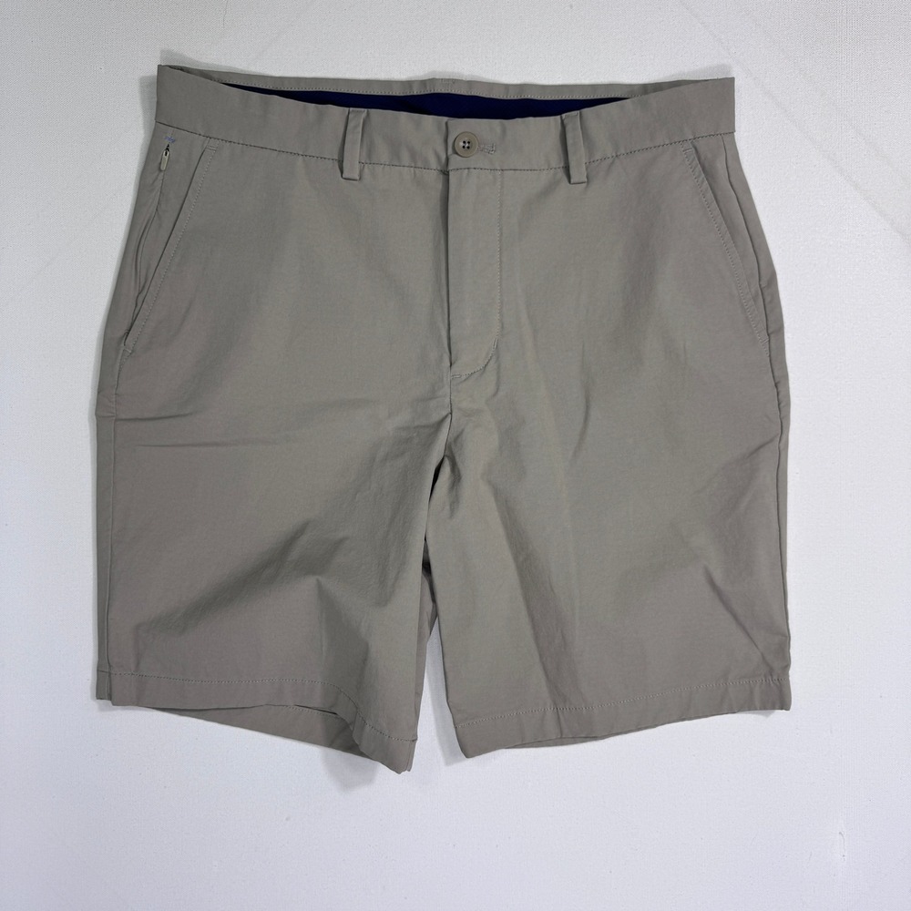 Vineyard Vines On-The-Go Shorts Mens 33 (35x9) Performance Golf Chino Stretch